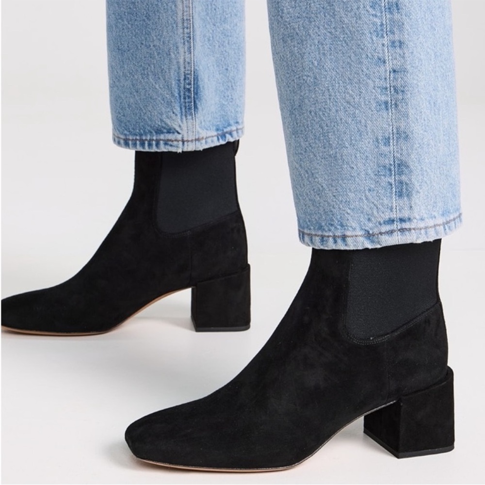 Vince Kimmy Suede Heeled Booties
